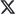 X